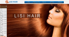 Desktop Screenshot of lisihair.com